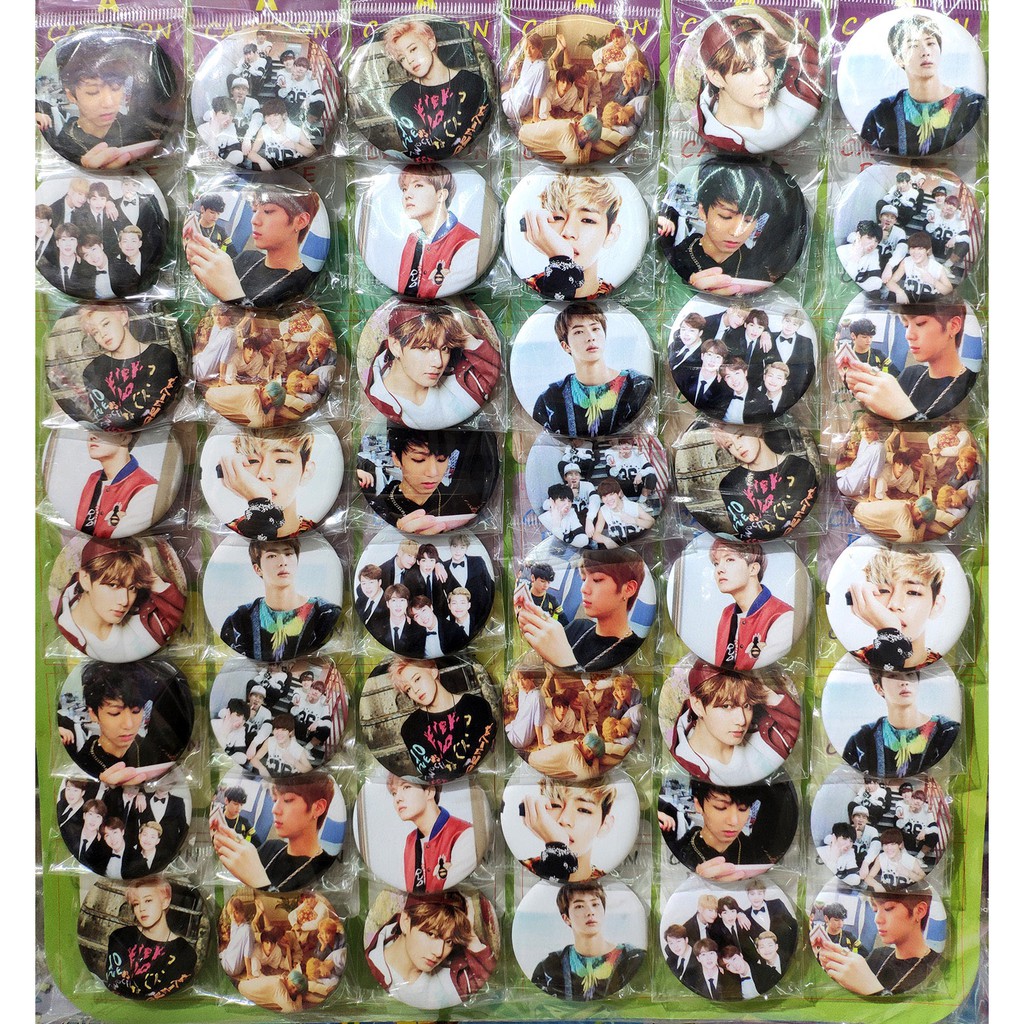 BTS – K-Pop Inspired Bag Badge. 