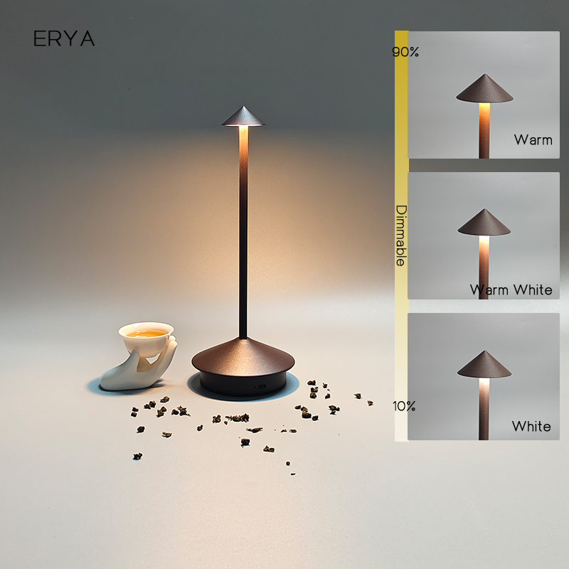 Type-C Rechargeable Table Lamp Creative Dining Touch Led Hotel Bar Coffee Pina pro Table Lamp Lampada Da Tavolo Decorative Lamp. 
