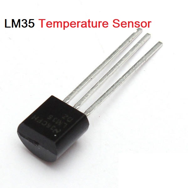A CLASS LM35 IC LM35DZ LM-35 Temperature Sensor IC DC 4V To 30V 60mA 3 Pin Leads Temperature Sensors TO-92 Package Chip. 