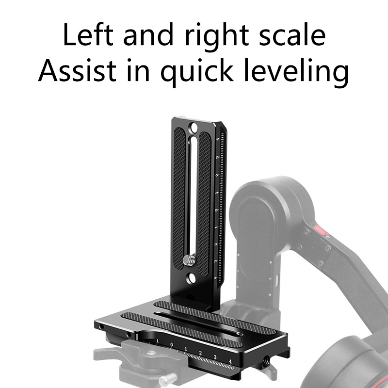 Harmony Slr Camera Vertical Quick Release Board General For Zhiyun Weebill S Crane2/3 Stabilizer Tripod Gimbal Bottom Plate. 