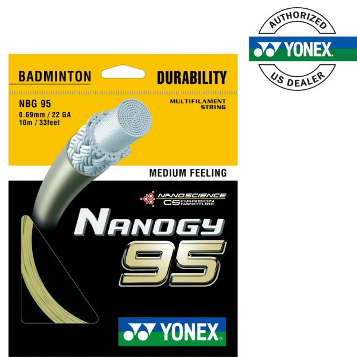 Badminton YONEX BG 95 Nanogy string