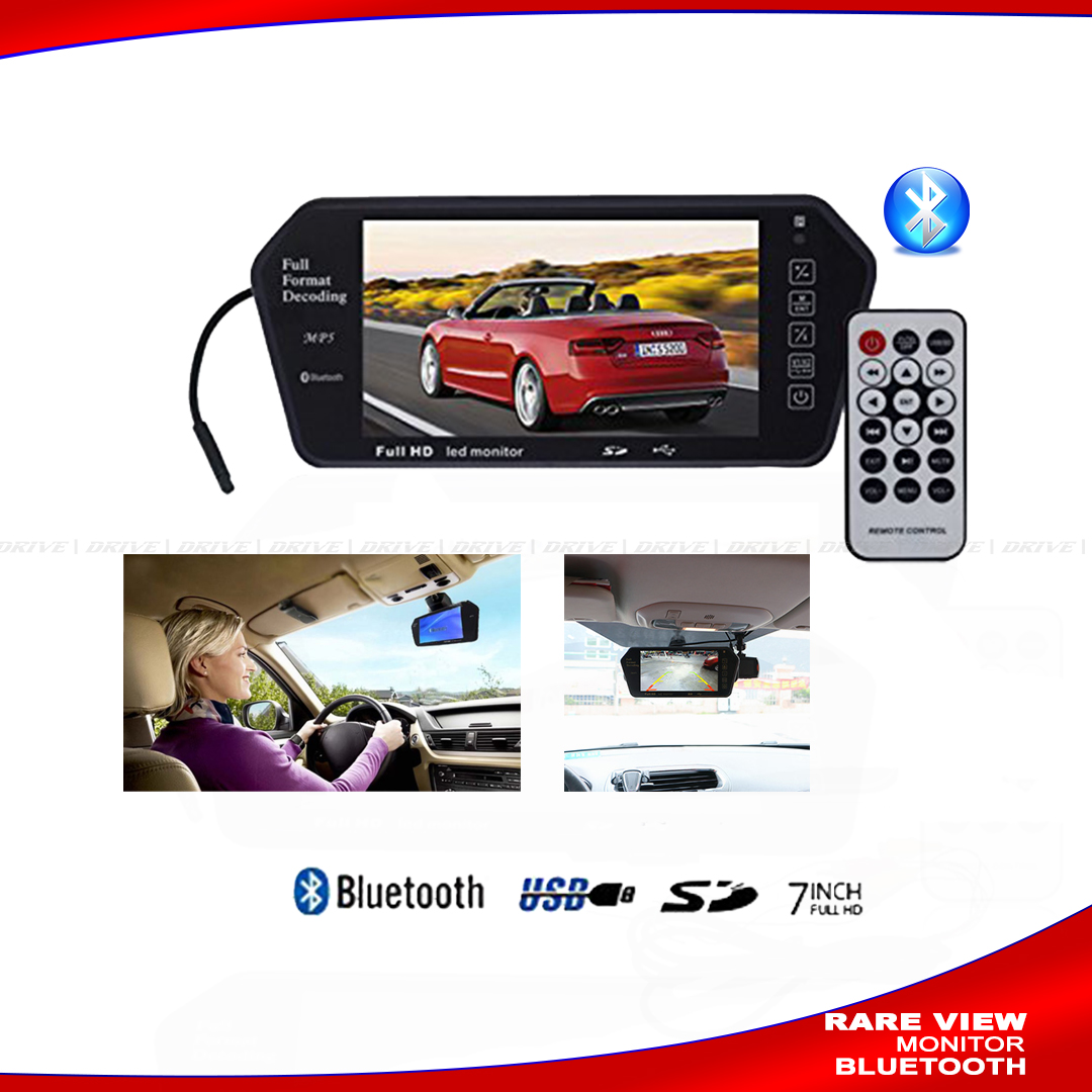 Rear View USB/BT/SD/FM 7"Monitor for Car/REAR VIEW MIRROR MP5 MONITOR,CAR MP5. 