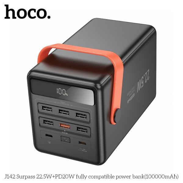 Hoco J142 100,000mAh 22.5W Power Bank