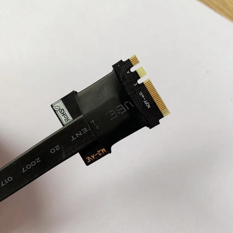 Graphics Mining Extender Cable M.2 WiFi To x16 M.2 A.E Key NGFF PCI-E 3.0 X16 Video Card GPU Riser Adapter Cable 4PIN 6Pin Power. 