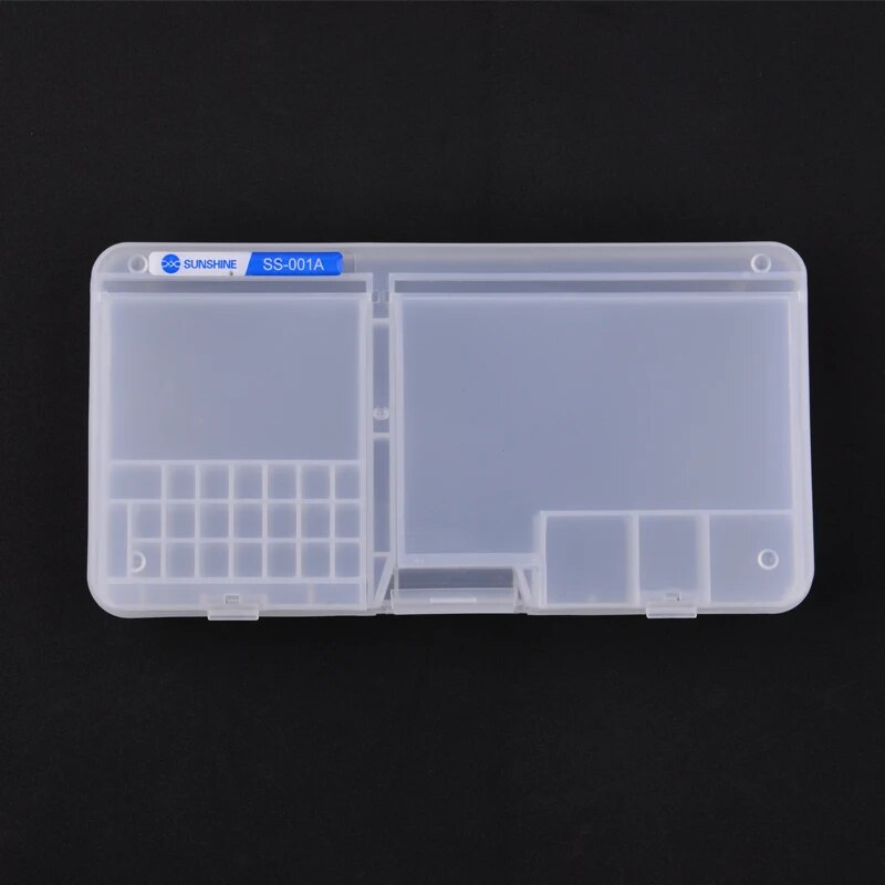 SUNSHINE SS-001A Multi-Functional Mobile Phone Repair Storage Box for IC Parts Smartphone Opening Tools Collector. 
