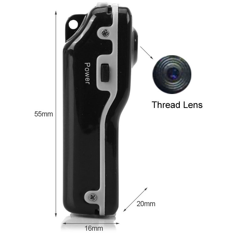 MD80 3 in 1 Mini Digital VIDEO Camera Camcorder POCKET DV with 720*480 pixels, Viewing Angle: 60 Degree(Black). 