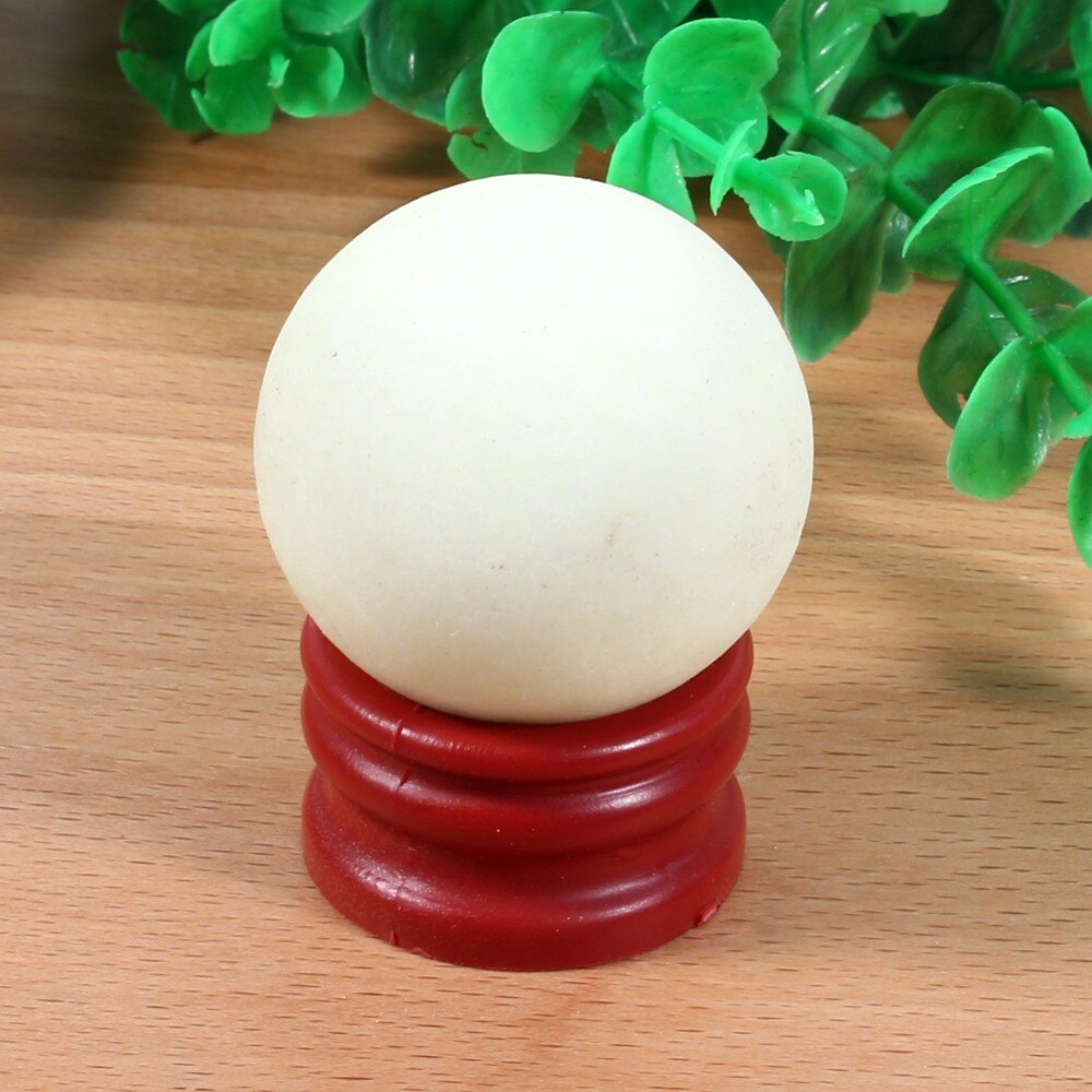 【Hey my home】35mm Natural Stone Green Glow in the Dark Calcite Glow Luminous Crystal Ball With Base The Dark Round Ball Hot. 