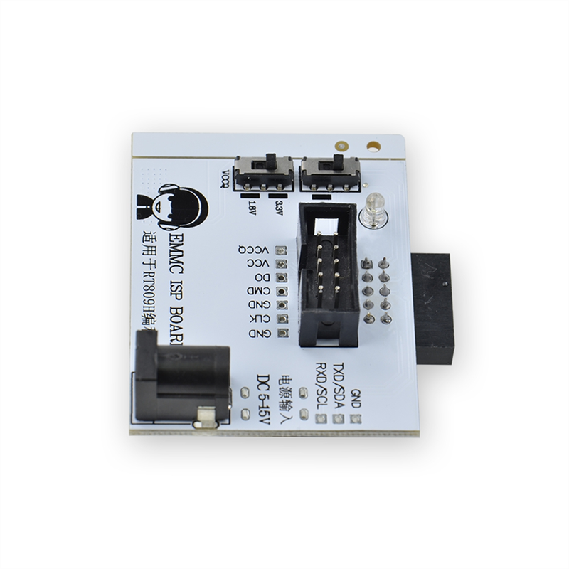 RT809H Programmer Adapter EMMC ISP Board for Test Clip Fast Writing Reading Speed Calculator Chips. 