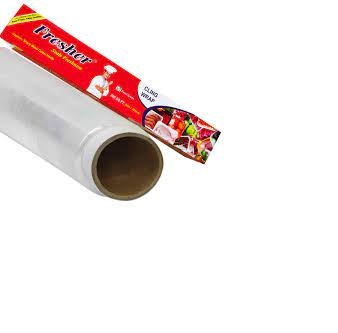 Fresher Plastic Cling Wrap 300mm x 60M for Food Storage, Freshness, and Preservation, High Quality, Durable, and Easy to Use. 