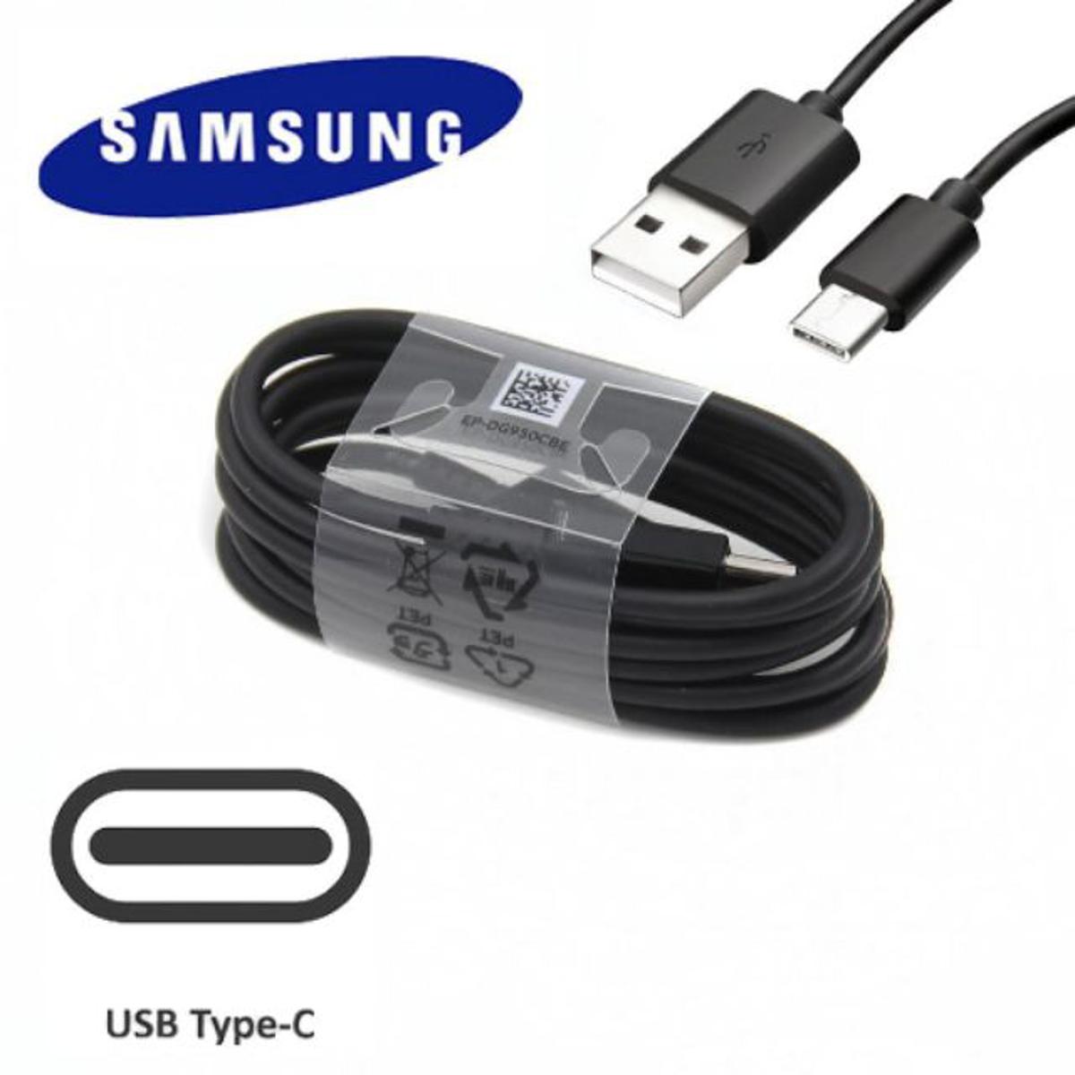 Samsung USB Type C Charge & Sync Data Cable For Galaxy S8, S8+, A3(2017), A5(2017), A7(2017) A8 (2018) and Compatible to All Other USB Type C Devices