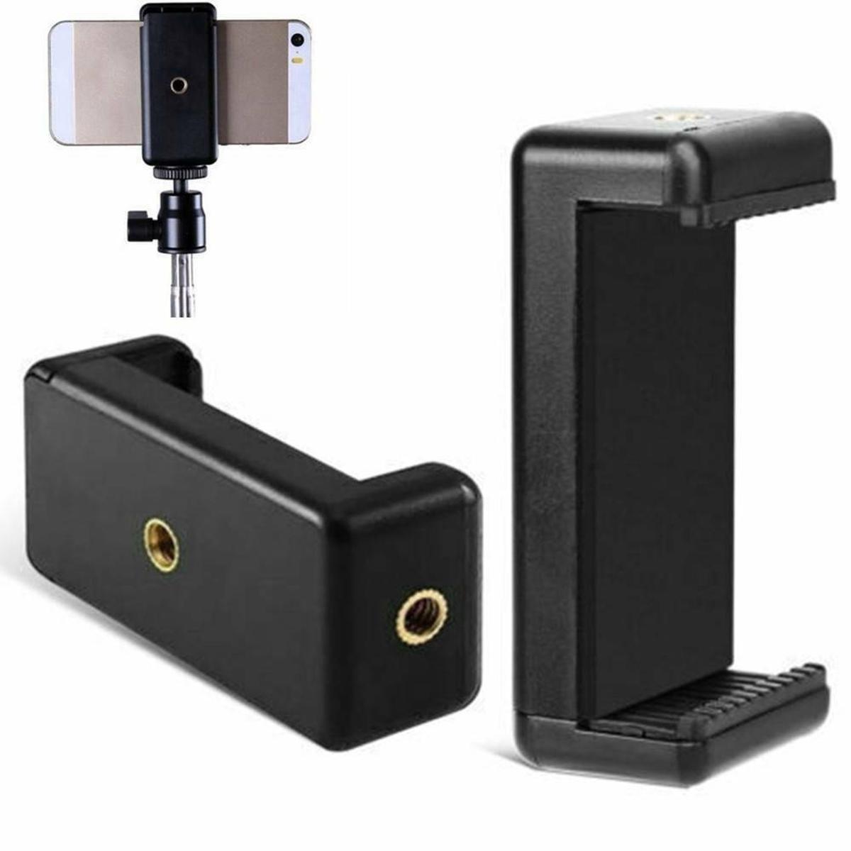 Smartphone Holder Mount For Universal Tripod Monopod Stand - Tripod Phone Holder. 