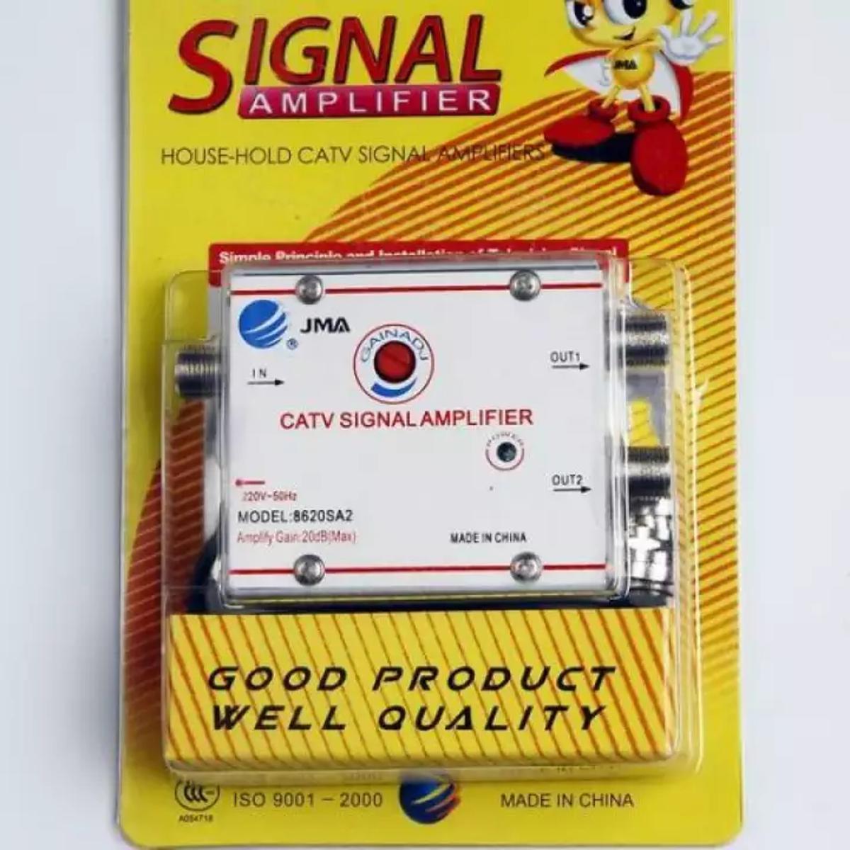 CATV Signal Amplifier 2-Way(Quality Product)