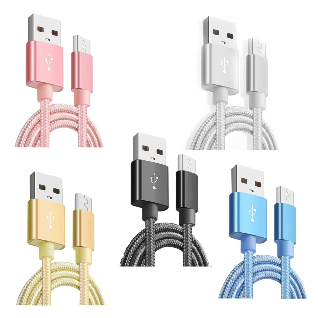HXBG 3 Meters Universal Data Cable Replacement for Android Smartphones Phone Charge Wire Cord Line. 