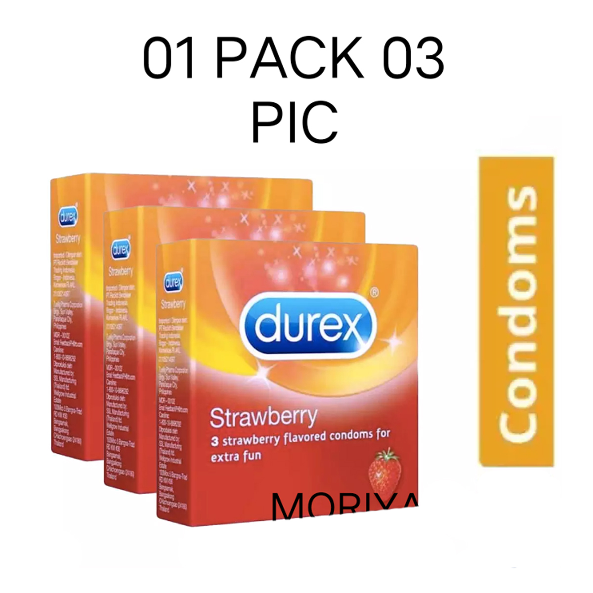 durex stwbary condoms