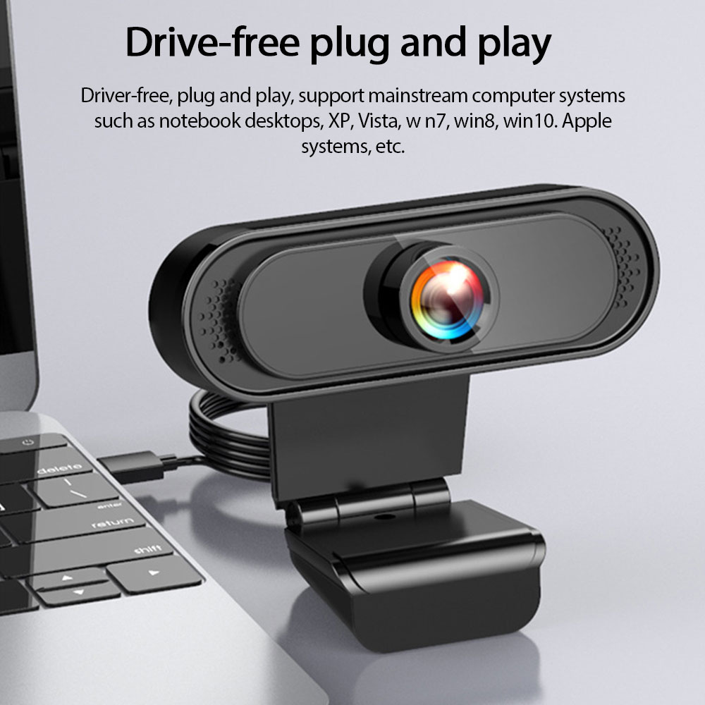 Ecocc【COD】USB 1080P Webcam Camera Digital Web Cam with Mic For Laptop Desktop. 