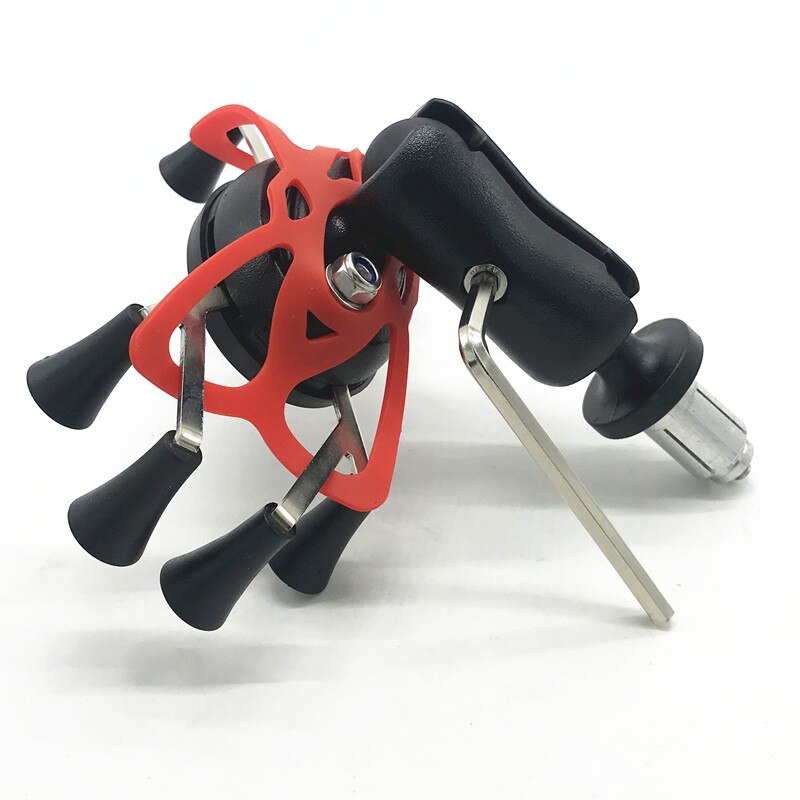 【VisioN Shop】Stem Mount with 1inch ball and Arm and Universal X-Grip for Iphone Holder. 