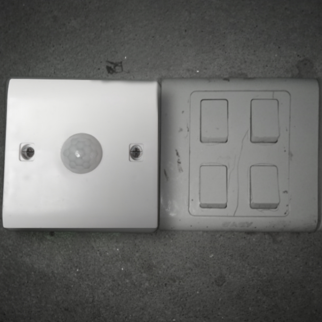 Remote Control Switch Electric light On - Off & fan Speed Controller (2 Light & 1 Fan with 10 Step Speed Control Dimmer Regulator). 