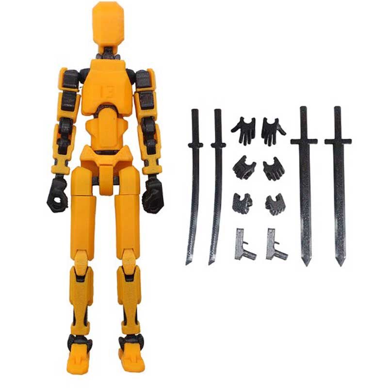 T13 Action Figure, Titan 13 Action Figure, Robot Action Figure,3D Printed Action. 