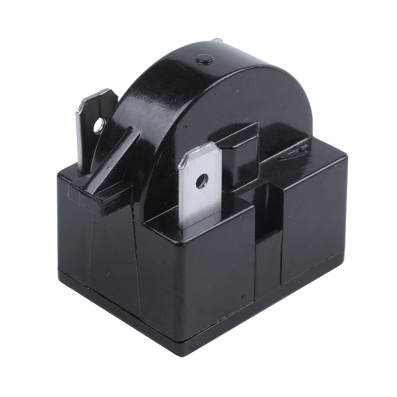 Compressor Thermal Overload Protector for HX1/3HP Refrigerator & 3PIN Terminals Refrigerator PTC Starter Relay 12 Ohm Resistance. 