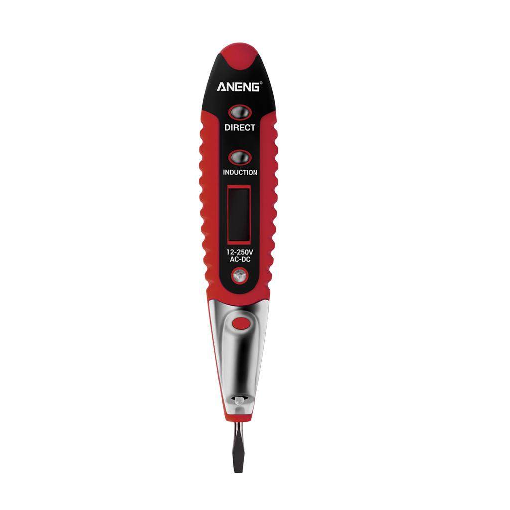 Digital Tester Pen AC/DC 12-250V LCD Display Electrical Accessories. 