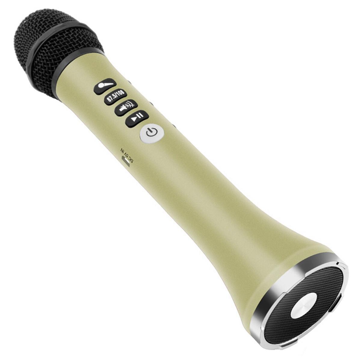 L-698 Karaoke Microphone with Bluetooth Speaker. 