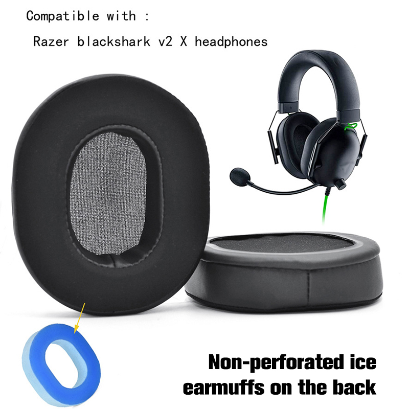 Replacement Ear Pads Cushions Replacement Compatible with Razer BlackShark V2 Pro / V2X Wireless Gaming Headset Hudduo. 