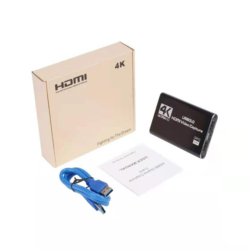 MS2131 chip USB3.0 video capture card camera game live broadcast PS4/switch capture recording box. 