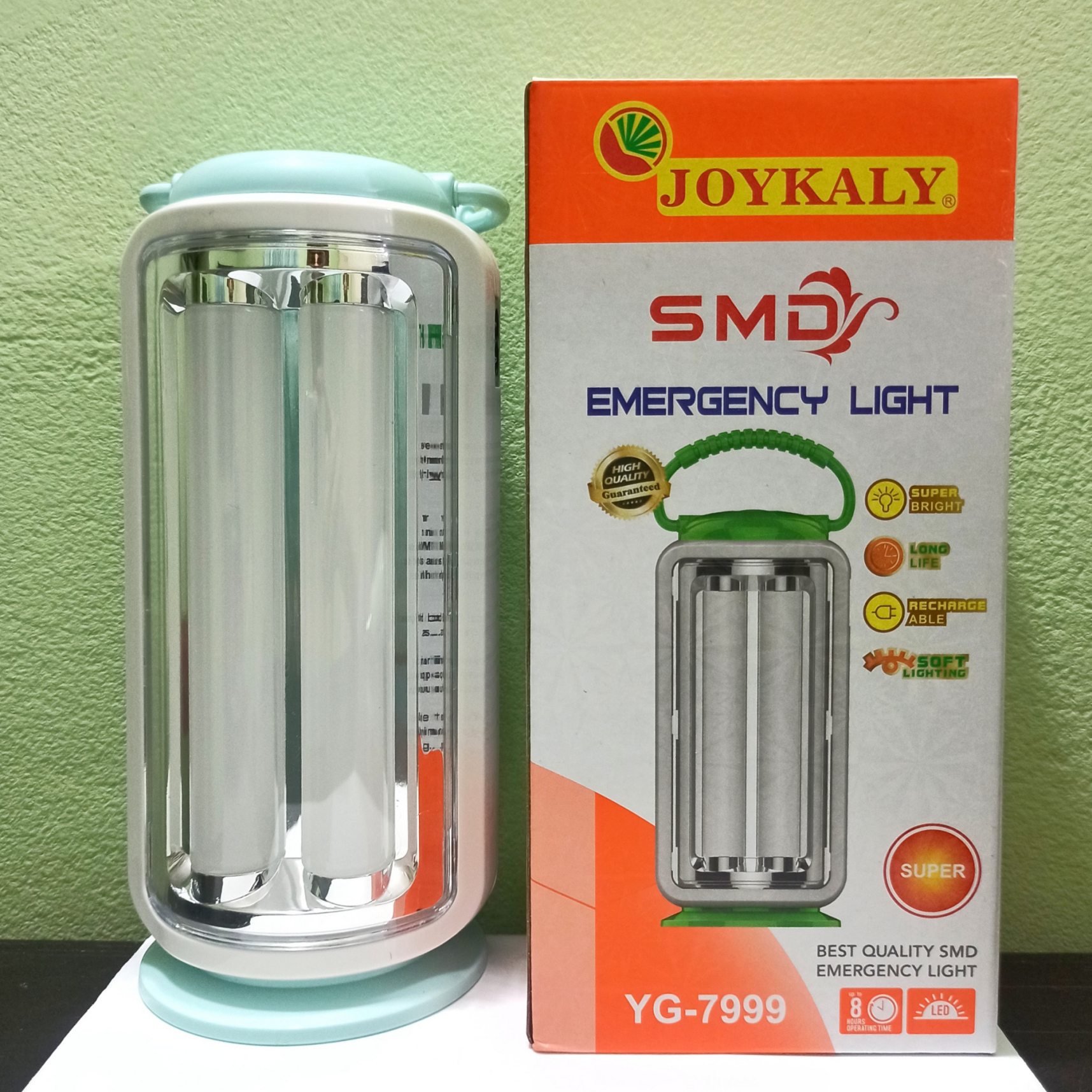JOYKALY YG-7999 Rechargeable High Power 4 Bulbs 3 Modes Portable Emergency LED Lamp