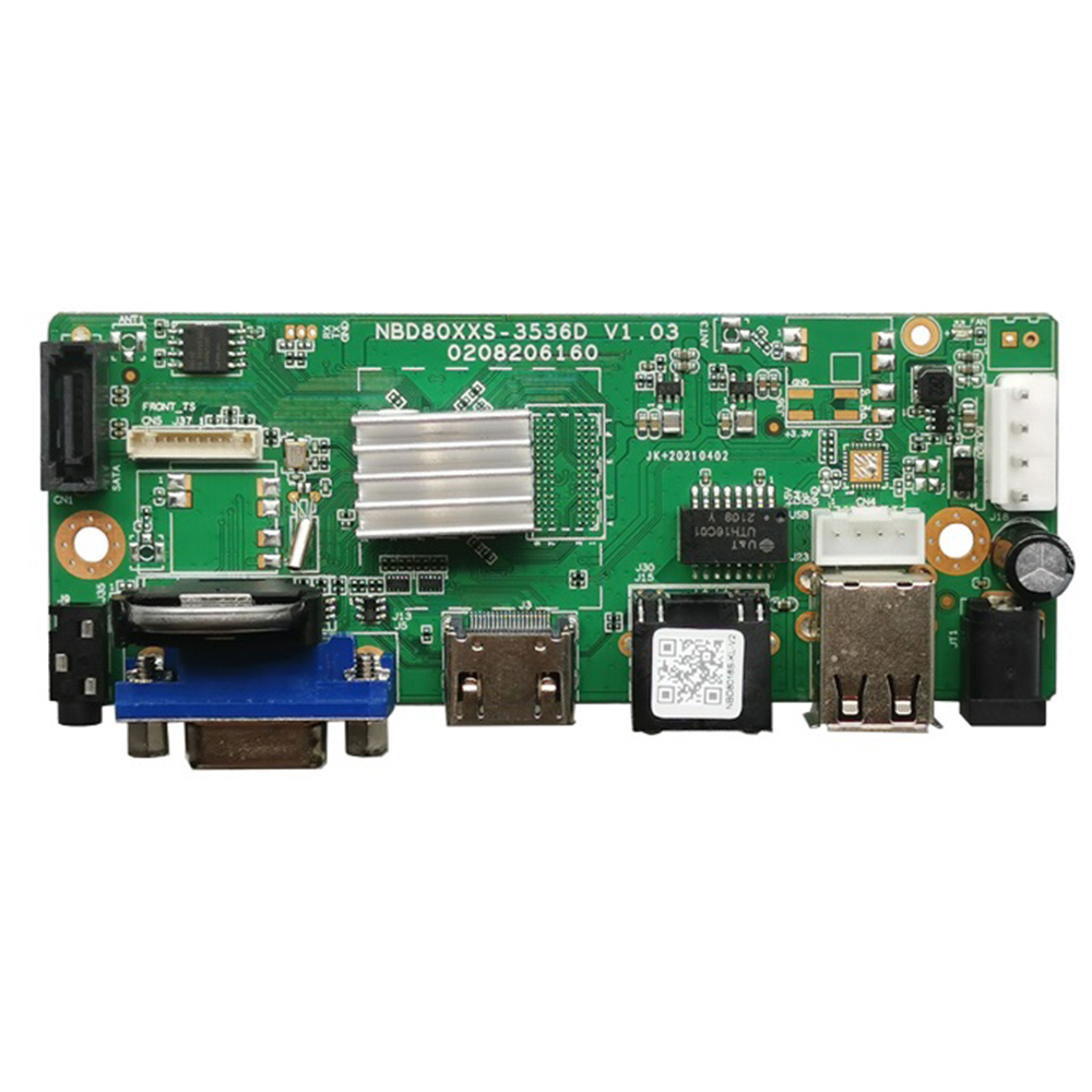 H265/H264 16CHx4K 5MP NVR Network Digital Video Recorder 1 SATA Cable for Motion Detection P2P XMEYE Security. 