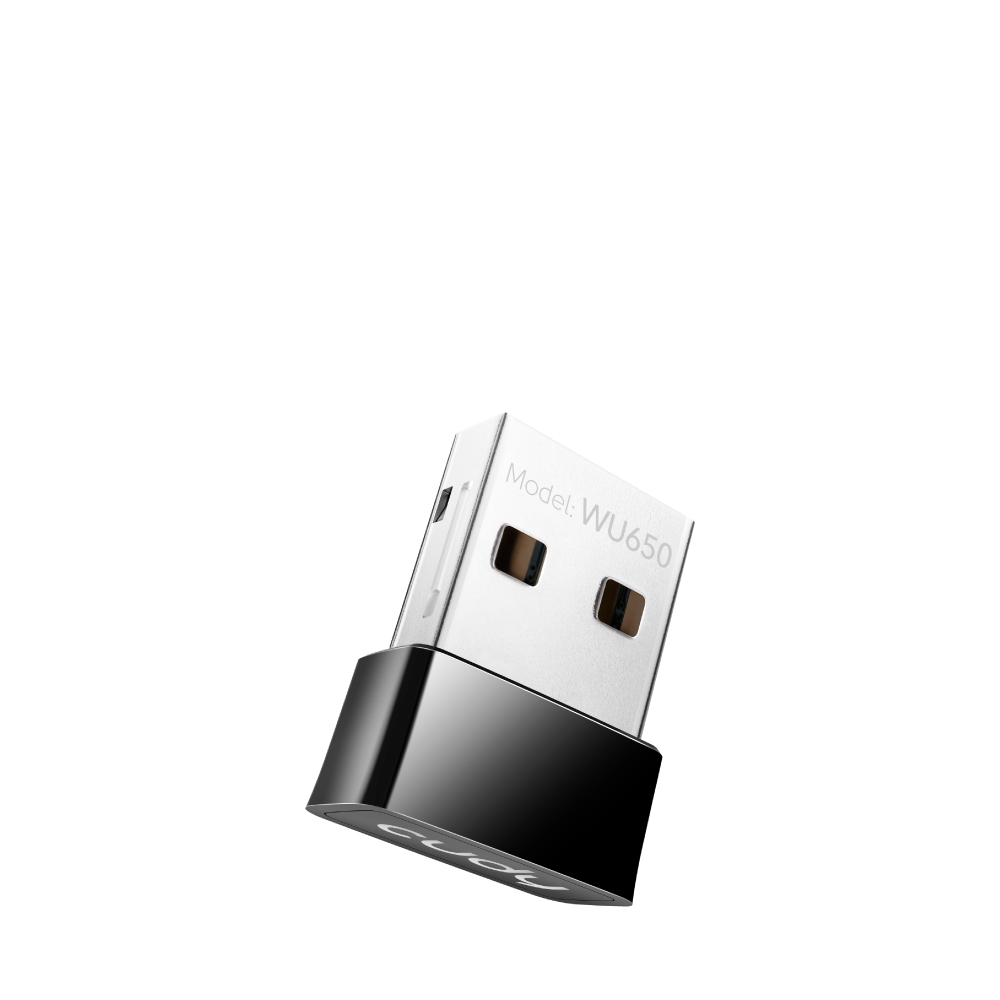 Cudy WU650 650mbps Built-in 2dBi Antenna Wi-Fi Dual Band USB Adapter. 