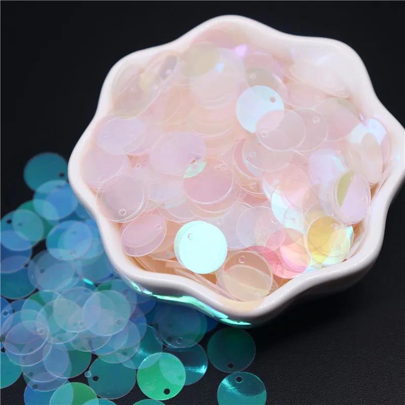 Paillettes Rotonde 10-25mm Per Decorazioni Fai Da Te - Colori Mix, Ideali Per Abiti, Borse E Accessori - Foto 10