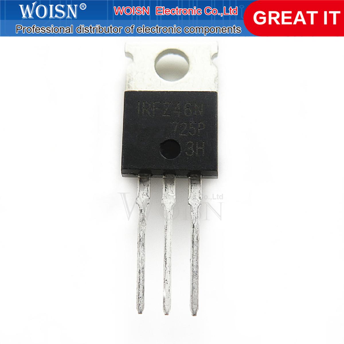 5pcs IRFZ46N IRFZ46 TO-220