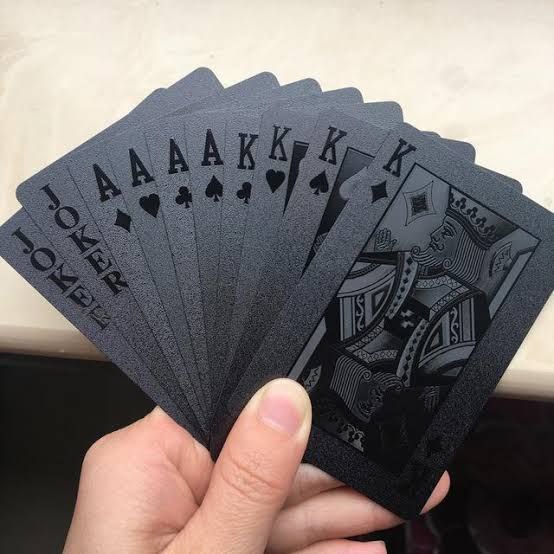 54Pcs/Deck Luxury Playing Premium Cards set Waterproof. 