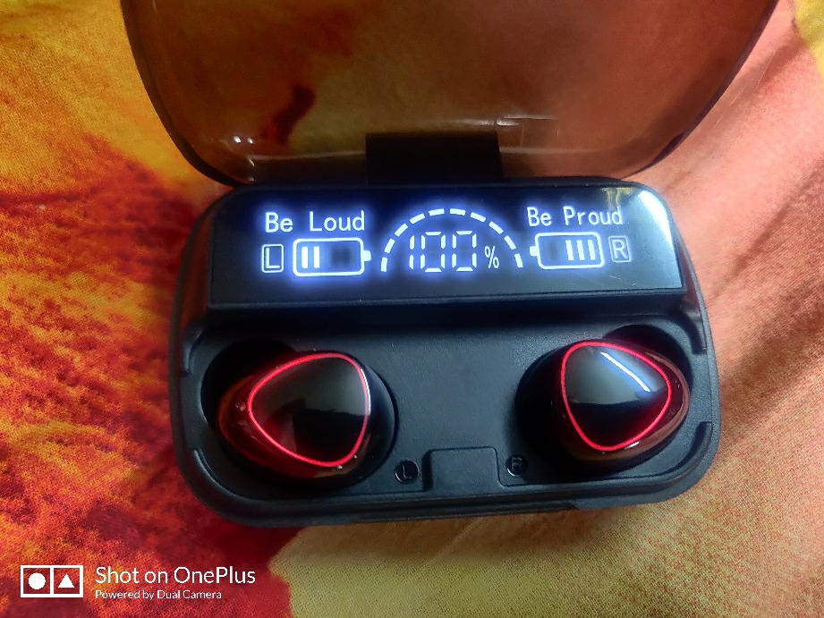 M10 TWS Ear buds with 9D HiFi Sound Bluetooth v5.1 - Bluetooth Headphone - Air Buds - Tws - Bluetooth Headphone. 