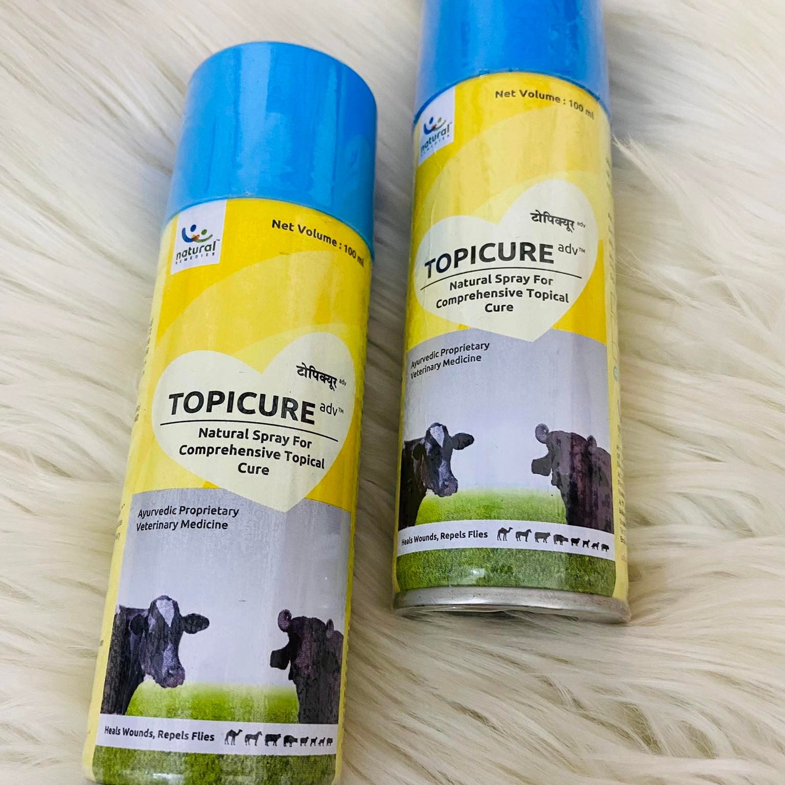 topicure wound healing spray for cat and dog and animal