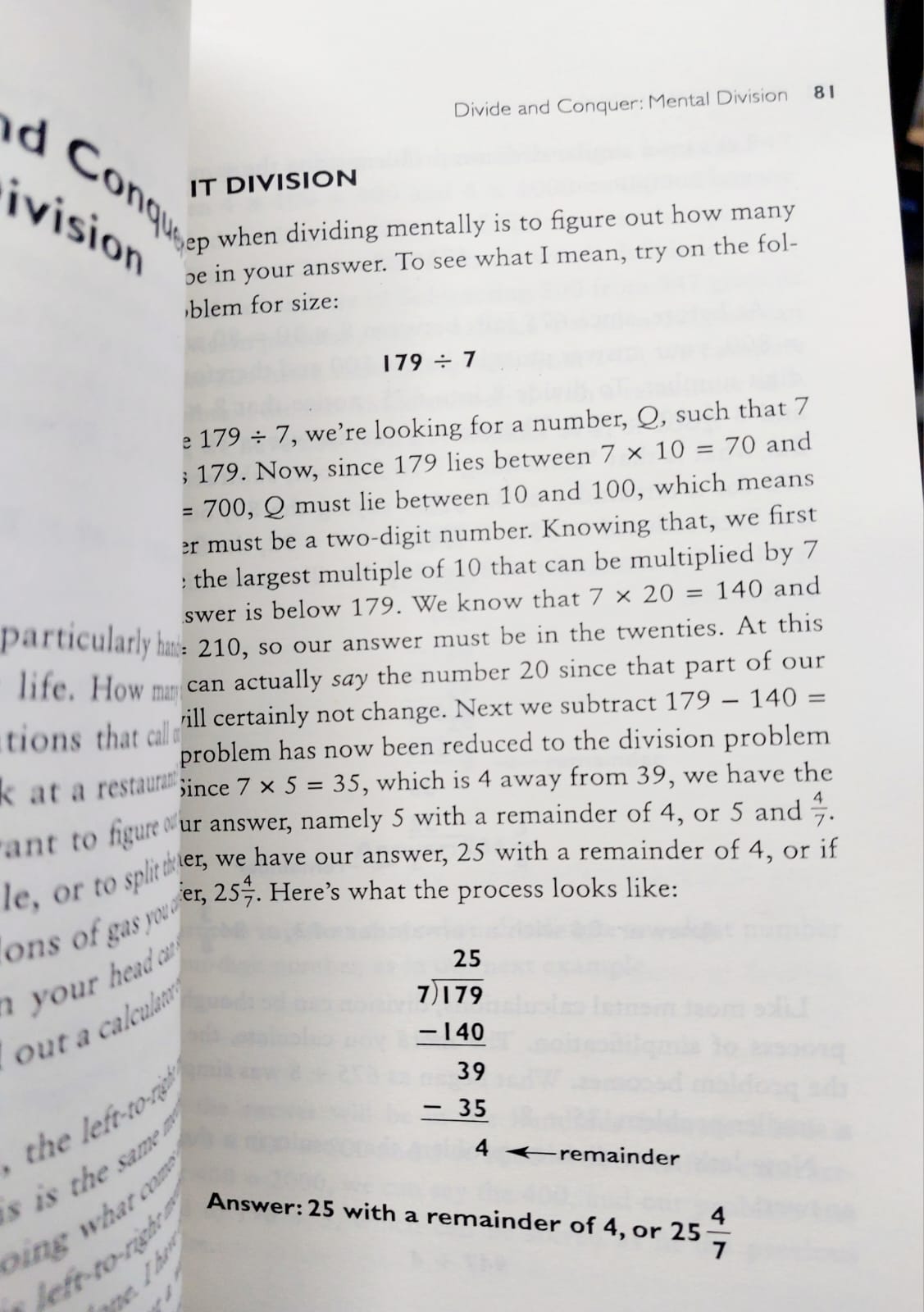Secrets of Mental Math by Arthur T. Benjamin and Michael Shermer. 