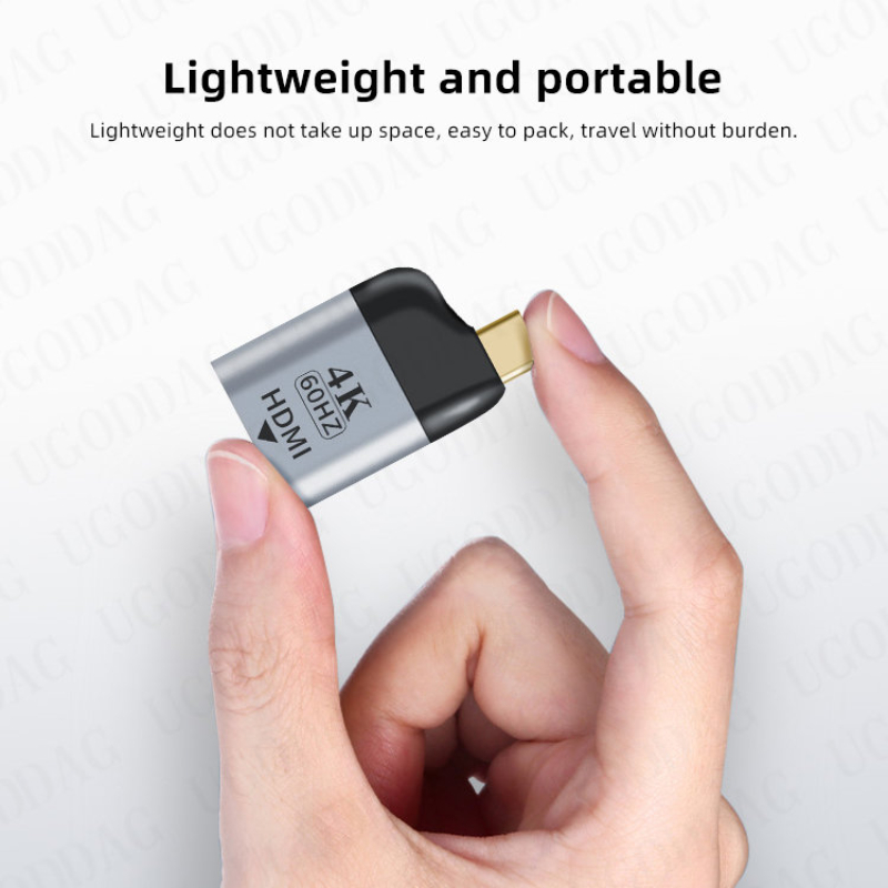 OTG Type C To Vga Adapter HDMI-Compatible Dp Otg USBC Converter Laptops Phone Monitor Video Output USB-C Adapter. 