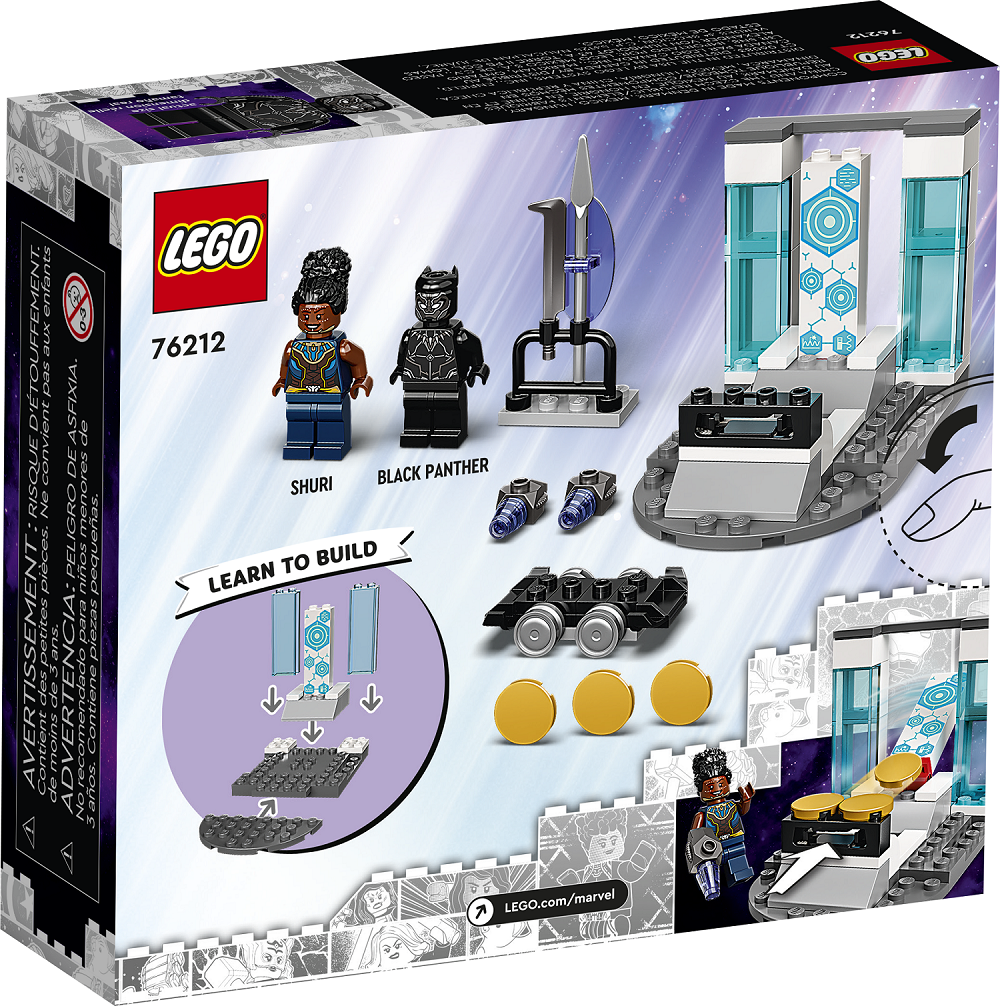 LEGO 76212 SHURI'S LAB V29. 