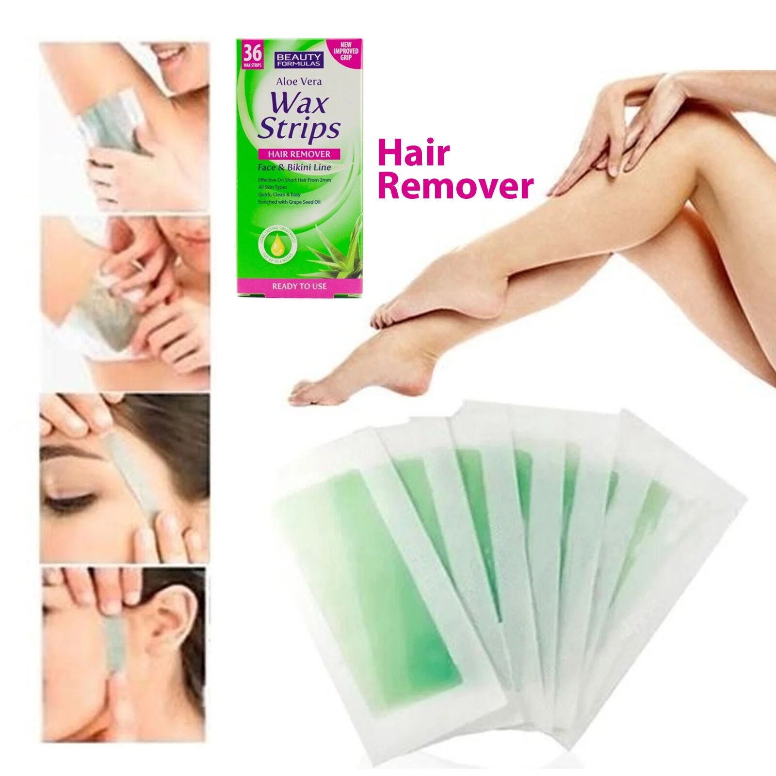Alovera Wax Strips 36pcs. 