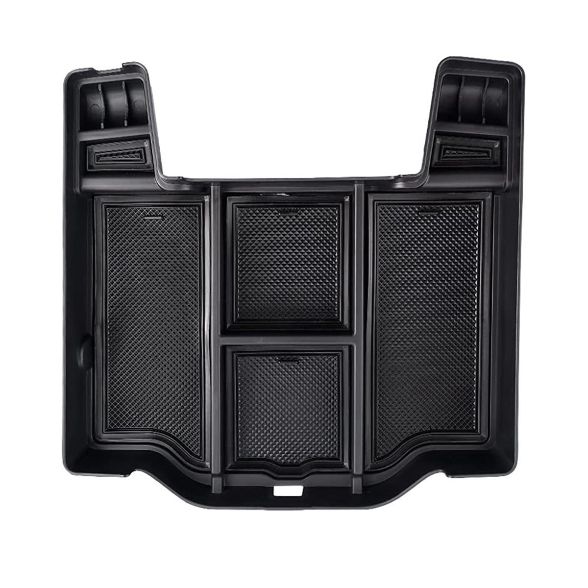 Center Console Tray Organizer for RAM 1500 2500 3500 2021 2020 2019, Interior Armrest Insert ABS Accessories