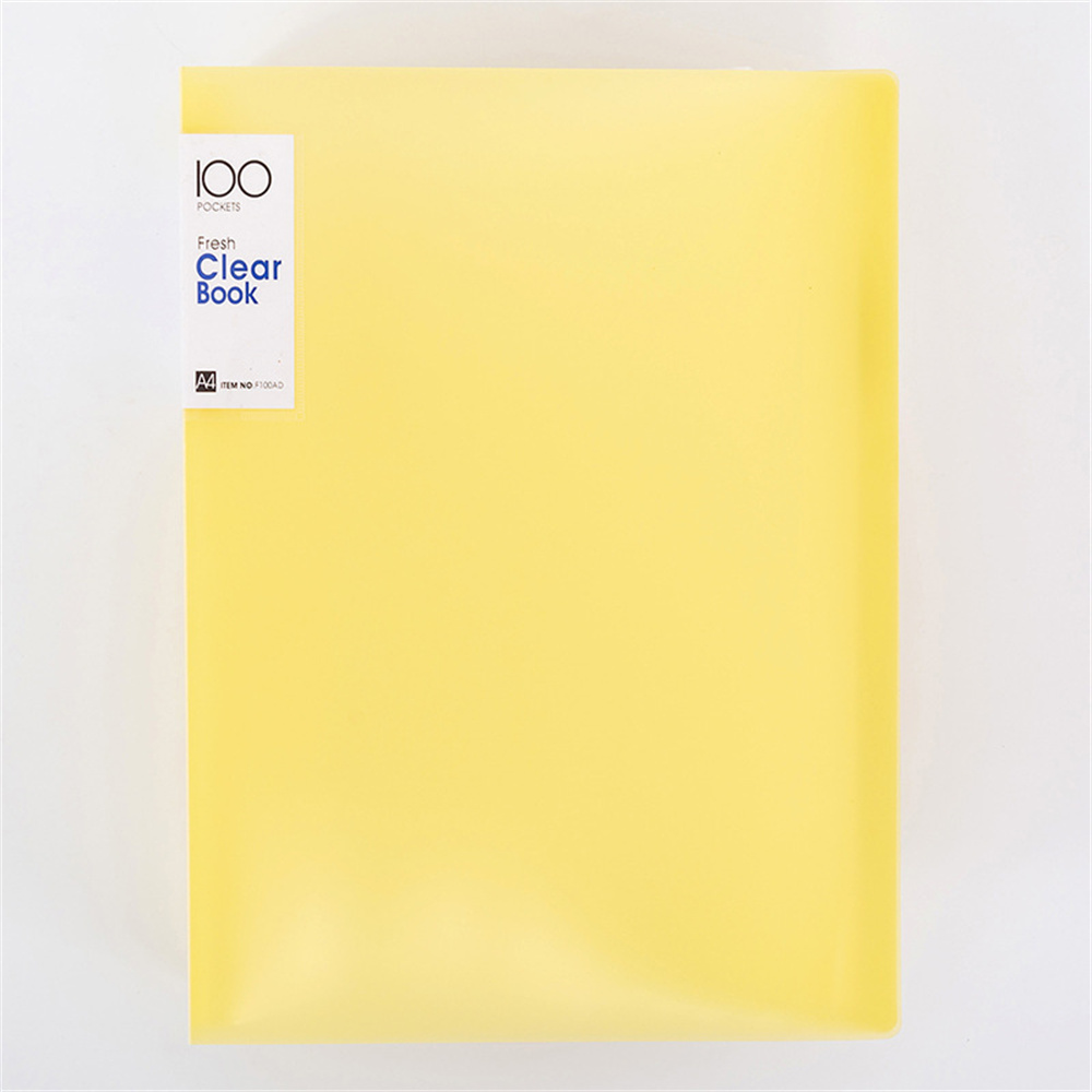A4 Insert 20/30/40/60/80/100 Pages Optional Data Storage Book Student Data Sheet Music Test Paper Storage Folder. 
