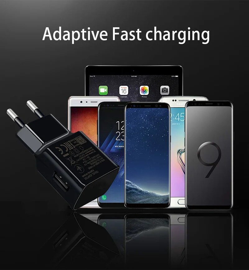 5V 2A Plug Charger Fast Charger Adapter For Motorola Moto G4 G5 G5S G6 G7 E4 E5 C Plus Z2 Z3 Z4 P40 Play Power Micro USB C Cable. 