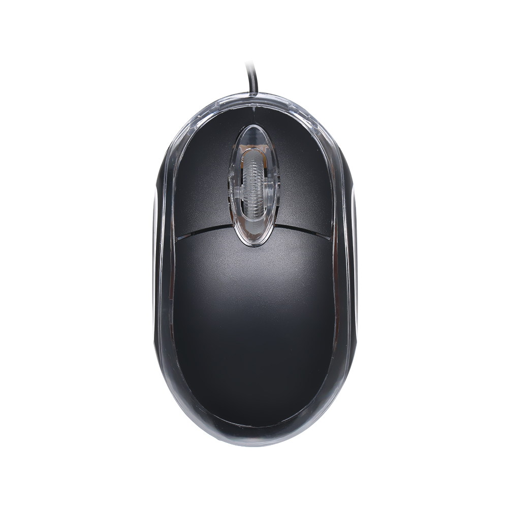 HXSJ Wired Mouse 800Dpi Optical M-ini Portable Mobile Mouse With Usb Port 3 Buttons For Pc Lapt-op Deskt-op Fit For Left/Right Hand. 