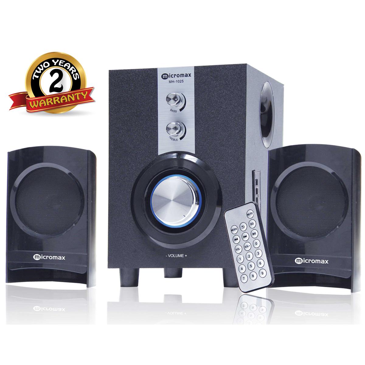 Micromax MX-1025 BT 2.1 Multimedia Bluetooth Speaker