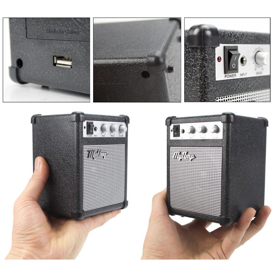 Replica Guitar Amplifier High Fidelity/ My Amp Audio Portable Speaker. 