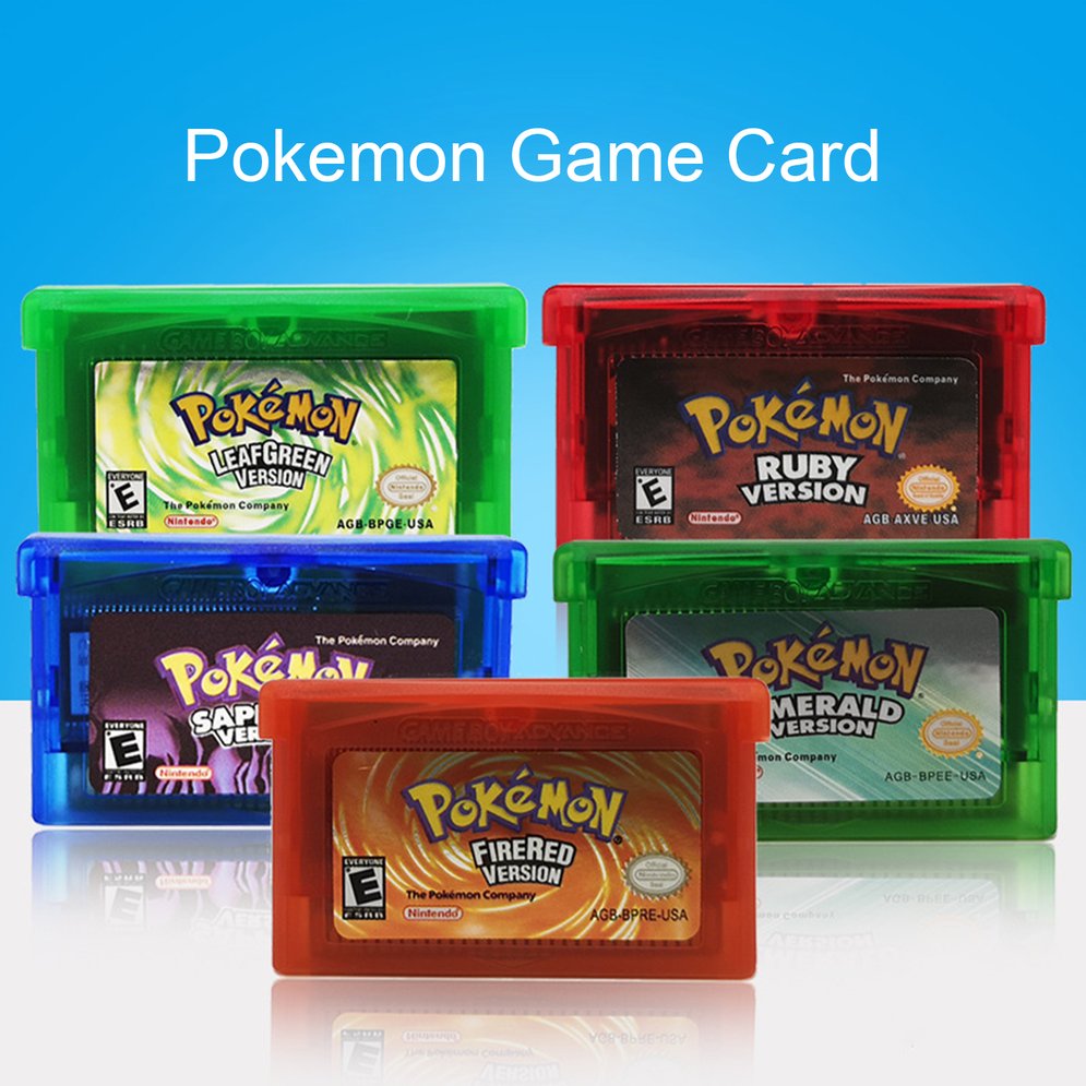 Pokemon Ultra Violet Version Gameboy Advance GBA Multi Colors Classic Game. 