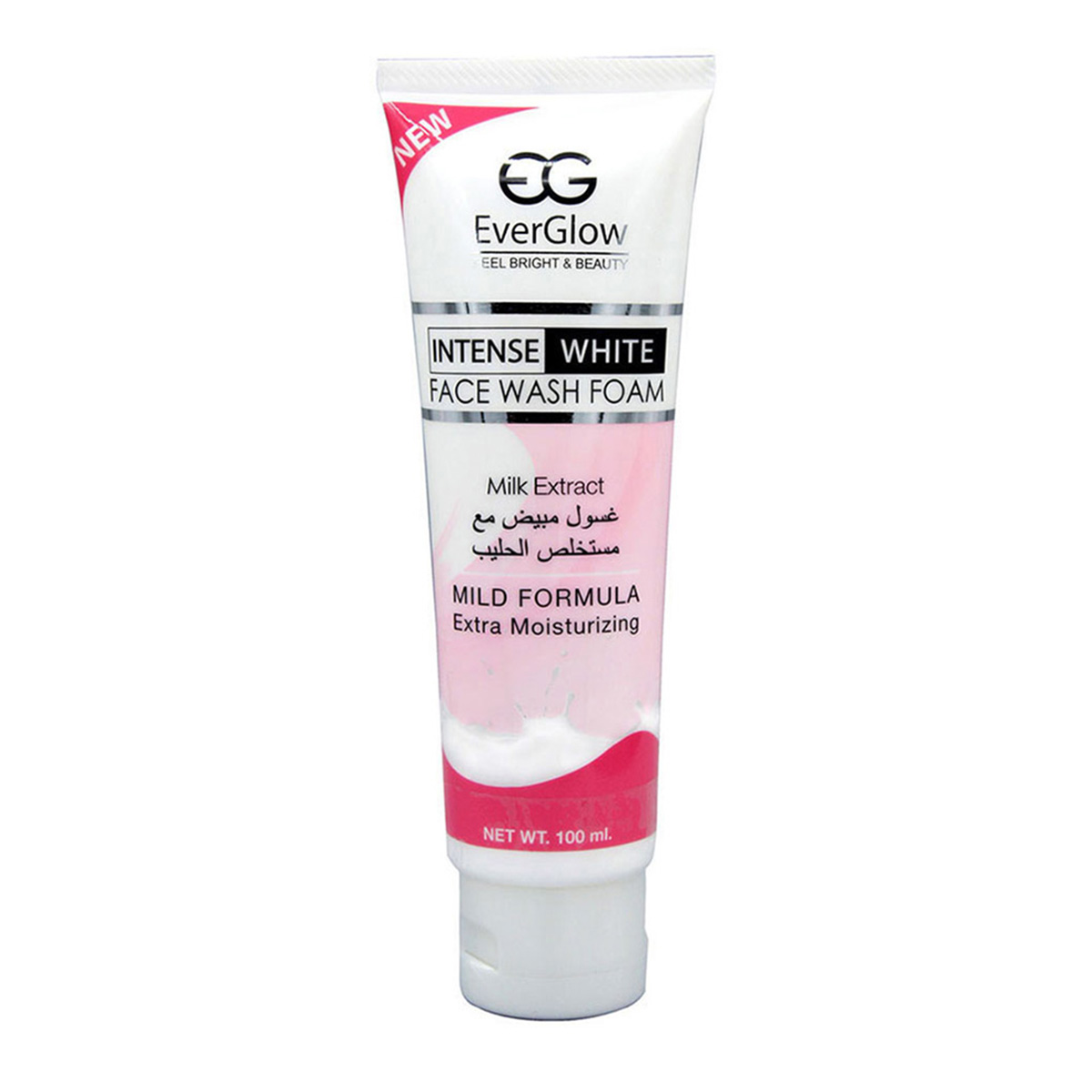 Everglow Intense White Face Wash Foam 100 Ml