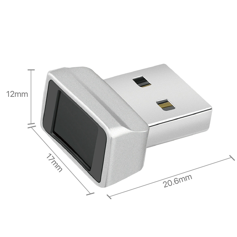 USB Fingerprint Reader for Windows 10 Hello, Biometric Scanner for s & PC. 