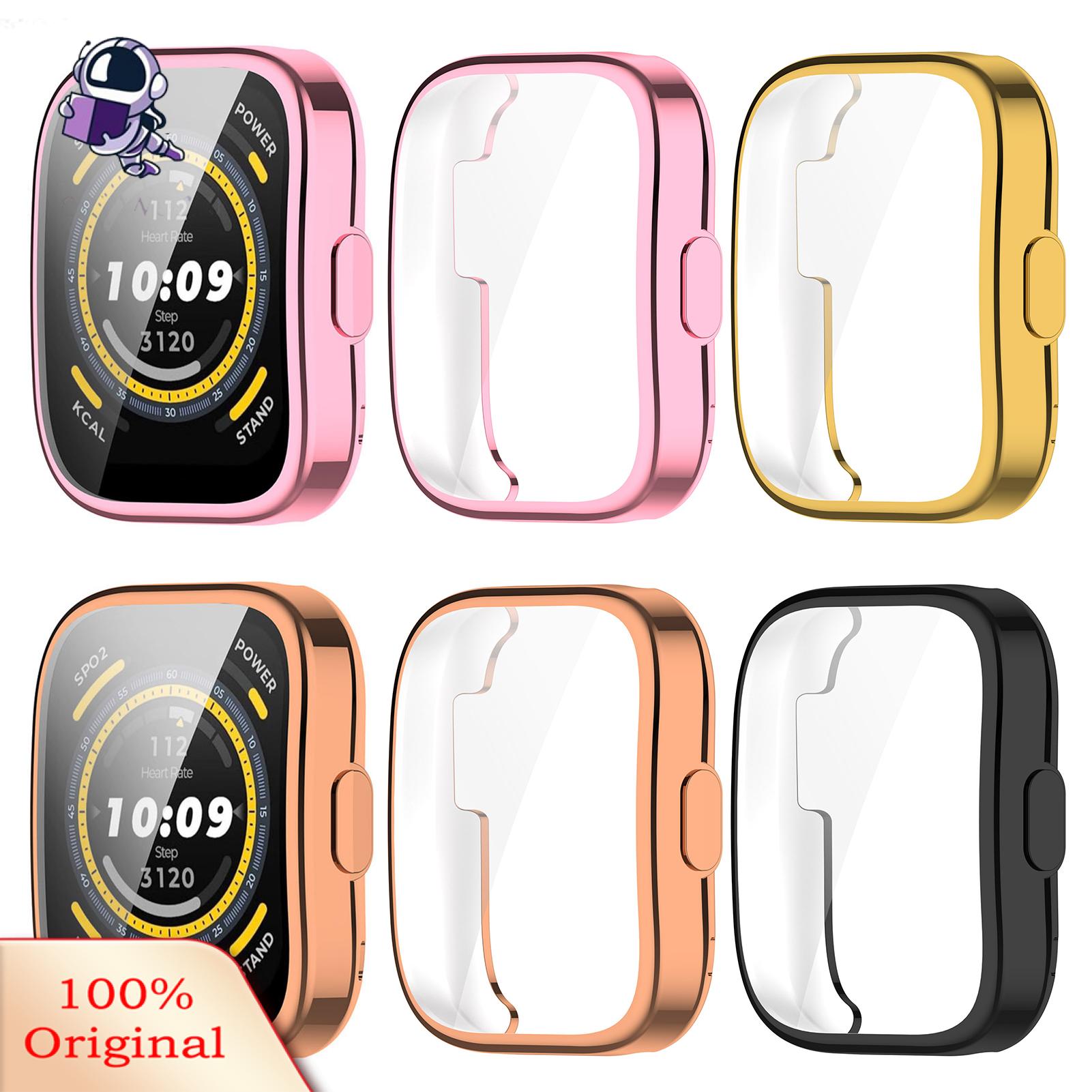 【DIV MALL】（NEW）Protective Case for Amazfit Bip 5 Premium Full Coverage Screen Protector for Amazfit Bip 5 Clarity Scratch Resistance for Huami Amazfit Bip5 Southeast Asian Favorite Smart Watch Case for Bip 5. 