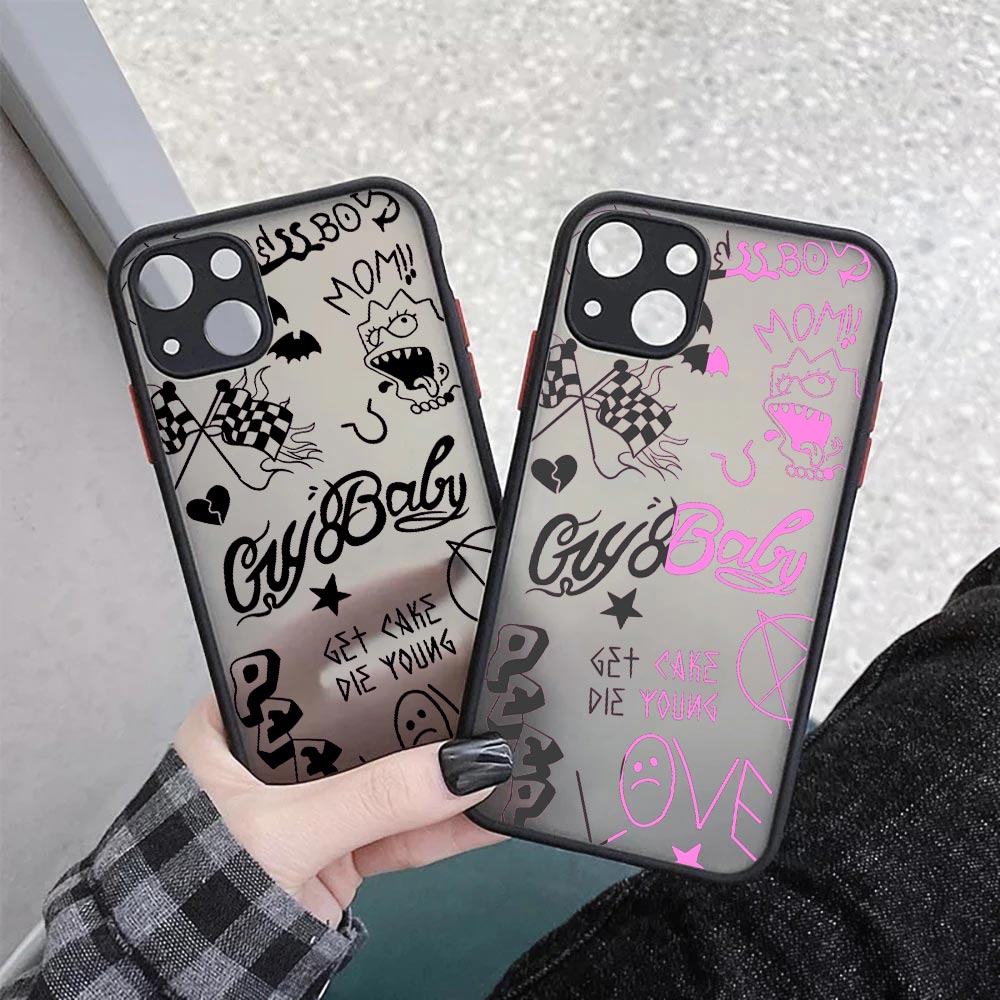 Lil Peep Rapper Hell Boy Clear Case For Apple iPhone 15 14 13 Pro Max 12 11 Pro Mini SE2 X XS XR 6 7 8 15 Plus Matte Back Covers. 